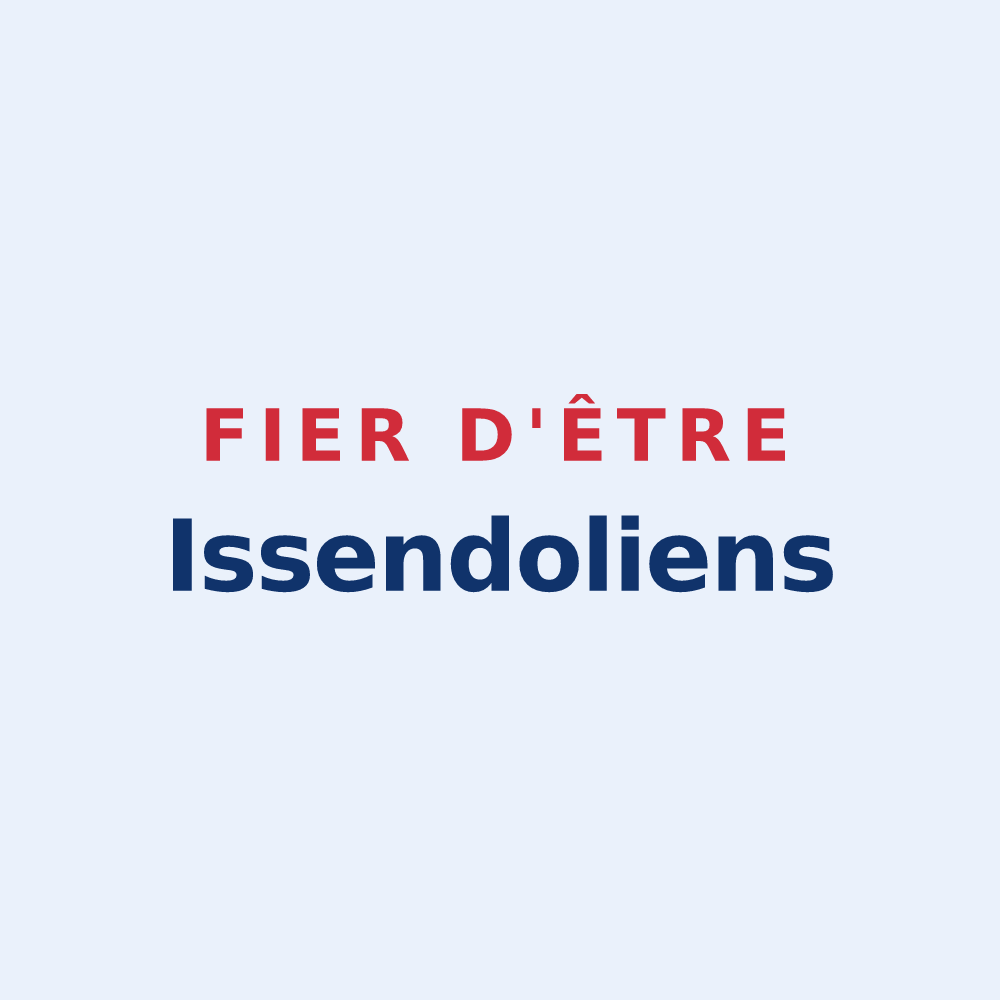 Sticker « Fier d'être Issendoliens » — design pour Issendolus