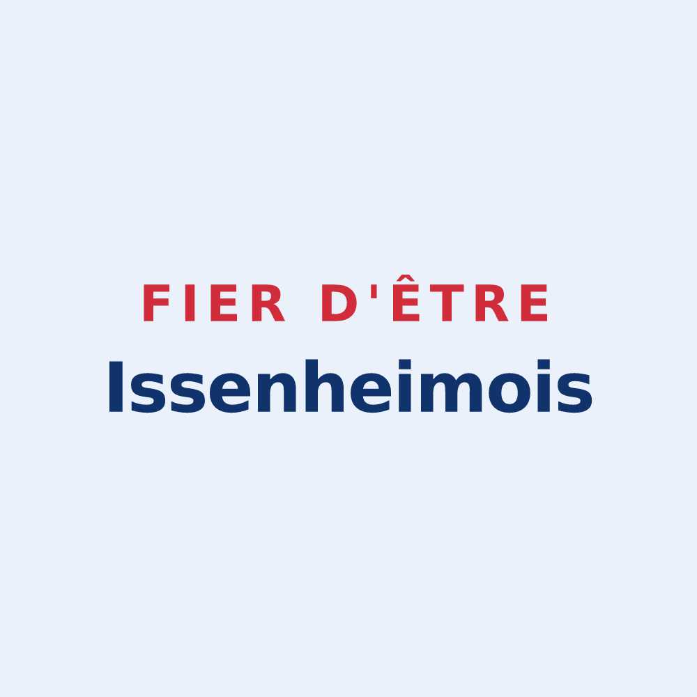 Sticker « Fier d'être Issenheimois » — design pour Issenheim