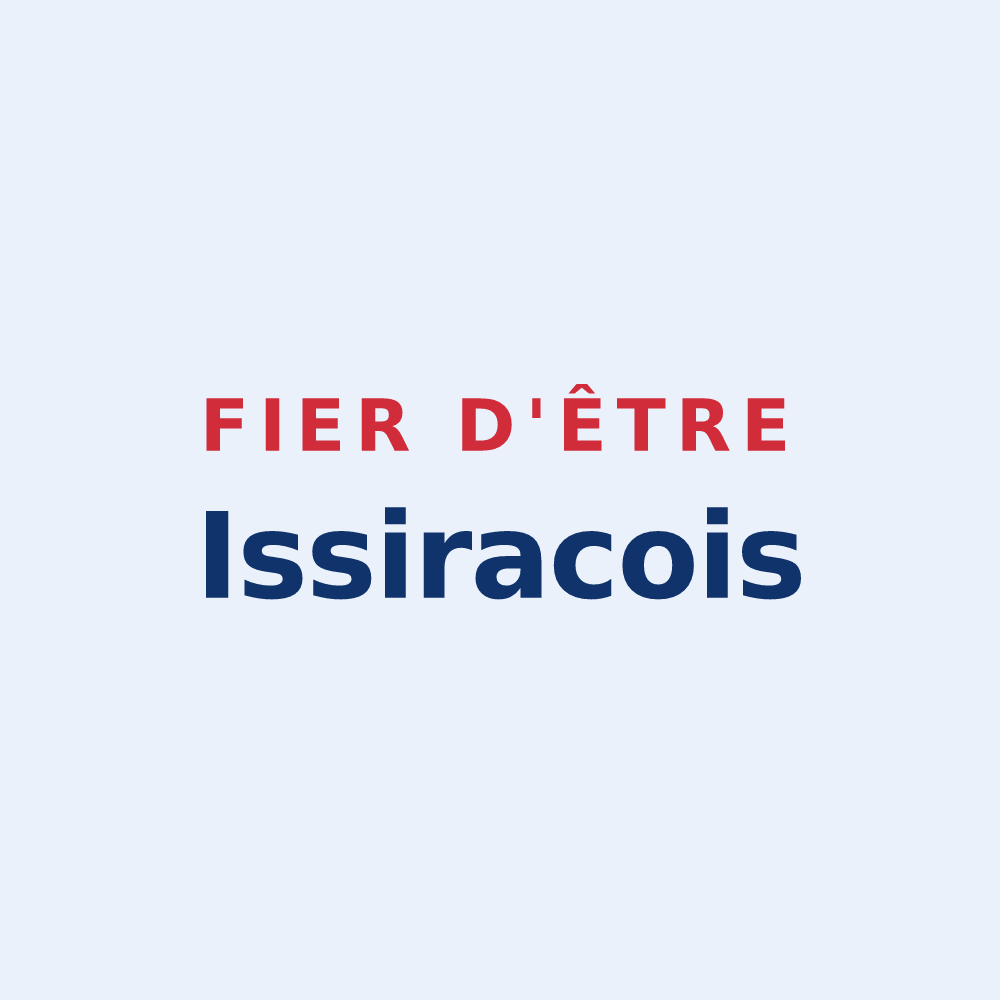 Sticker « Fier d'être Issiracois » — design pour Issirac