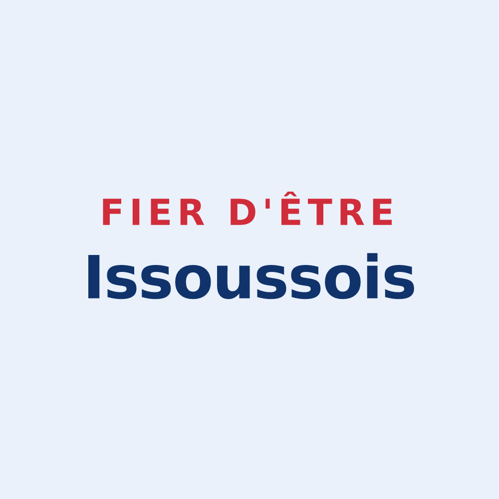 Sticker « Fier d'être Issoussois » — design pour Issou