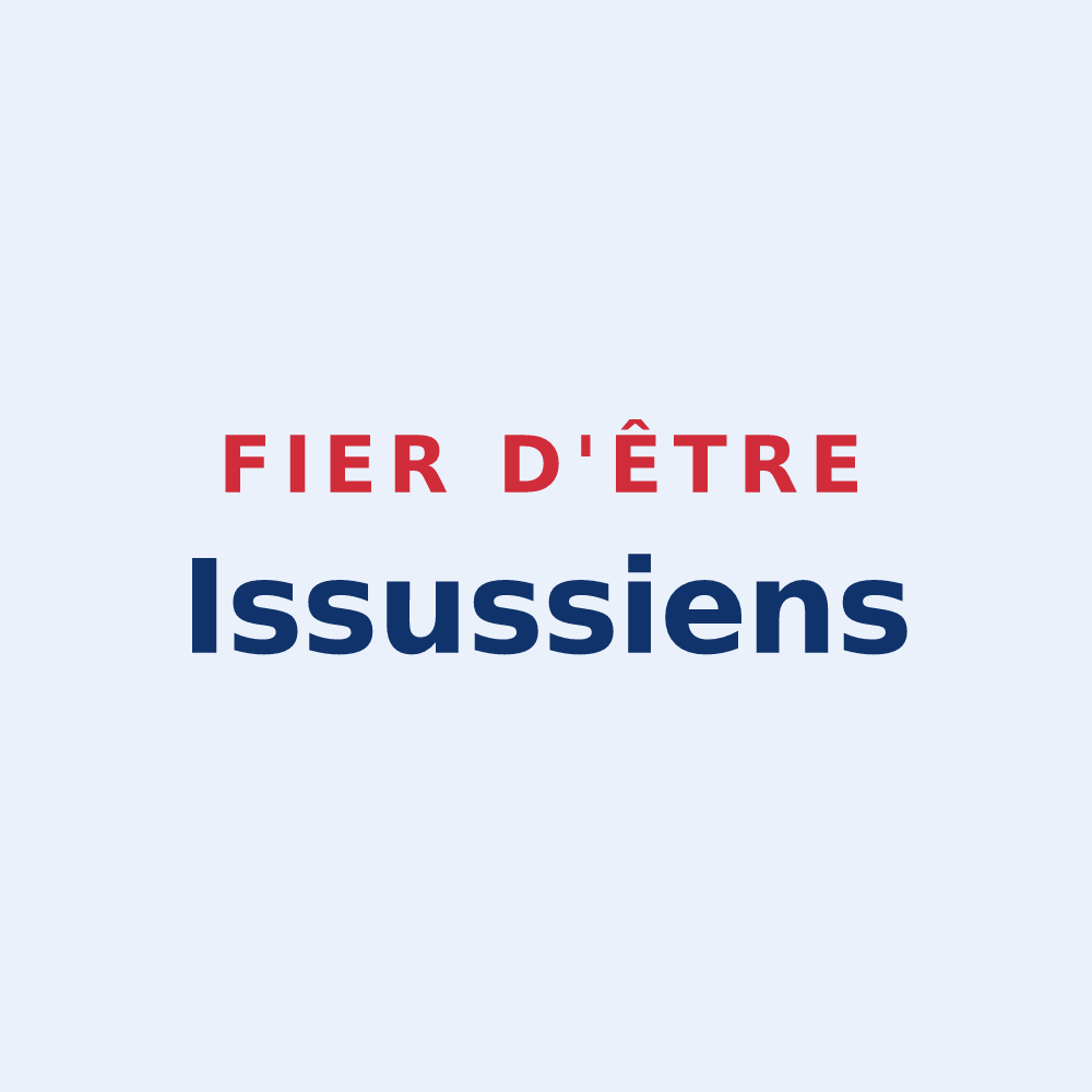 Sticker « Fier d'être Issussiens » — design pour Issus