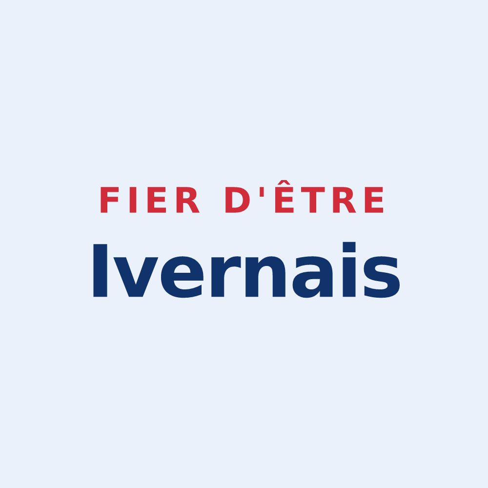 Sticker « Fier d'être Ivernais » — design pour Iverny