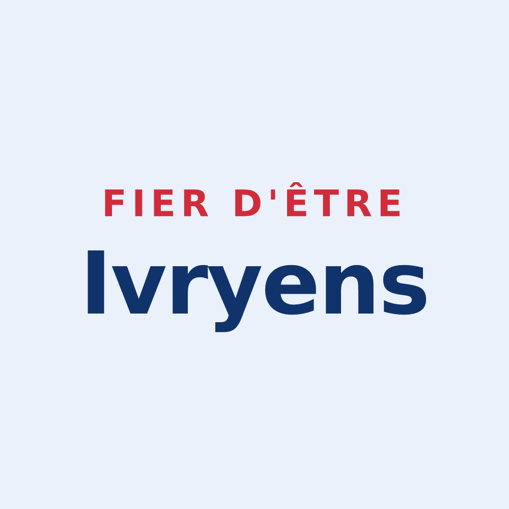 Sticker « Fier d'être Ivryens » — design pour Ivry-sur-Seine