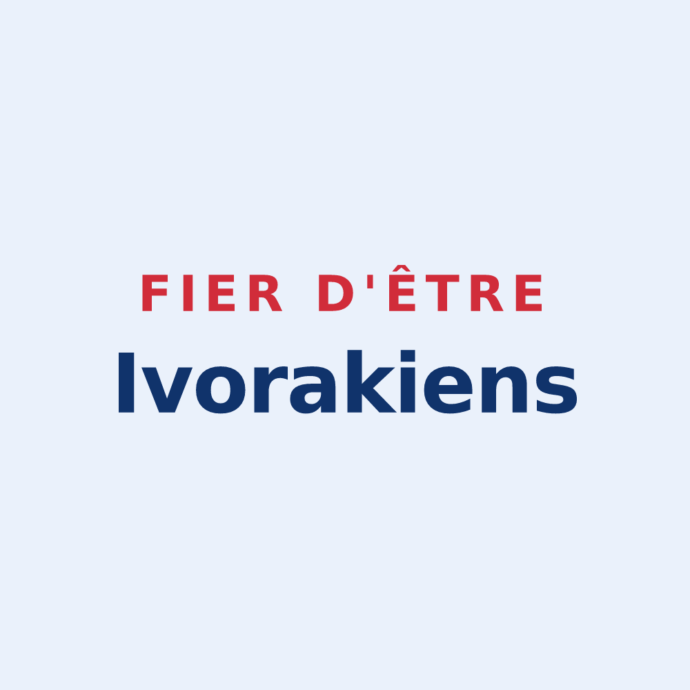 Sticker « Fier d'être Ivorakiens » — design pour Iwuy