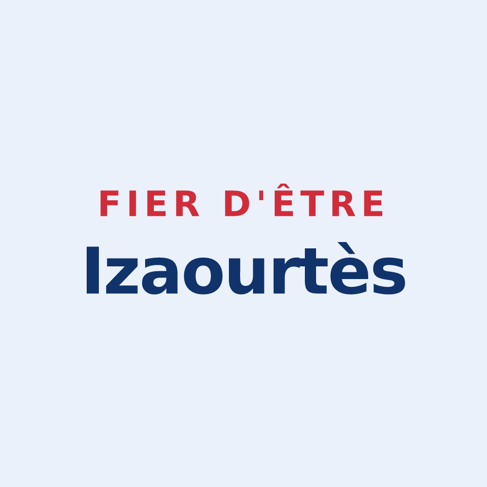 Sticker « Fier d'être Izaourtès » — design pour Izaourt