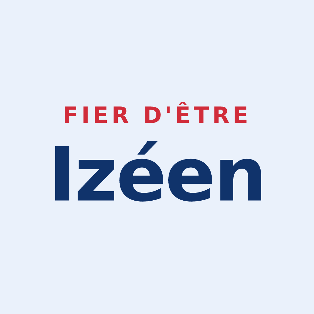 Sticker « Fier d'être Izéen » — design pour Izé
