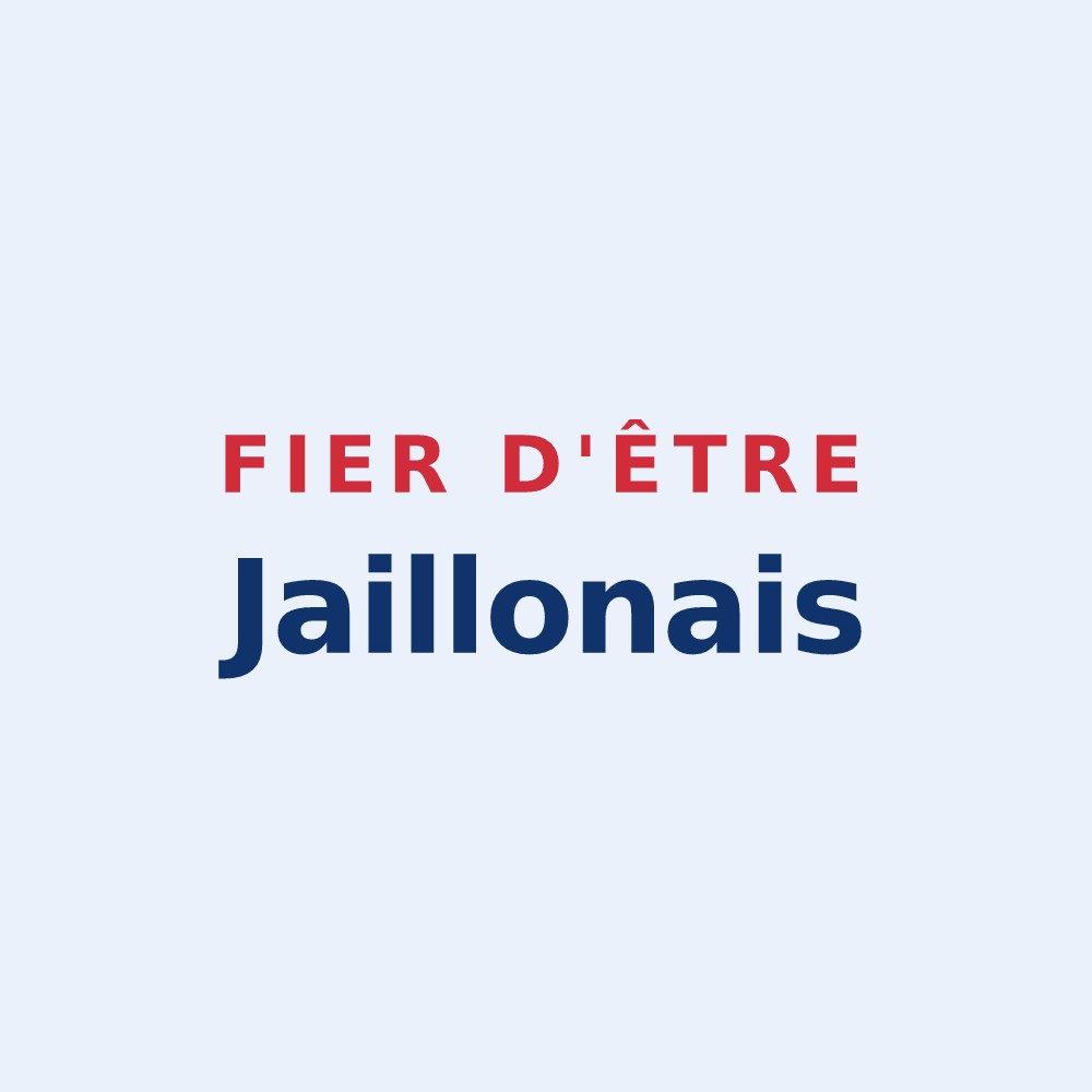 Sticker « Fier d'être Jaillonais » — design pour Jaillon