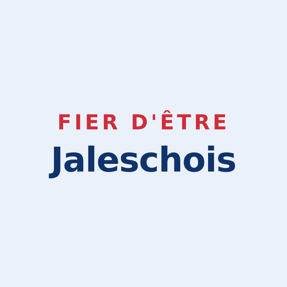 Sticker « Fier d'être Jaleschois » — design pour Jalesches