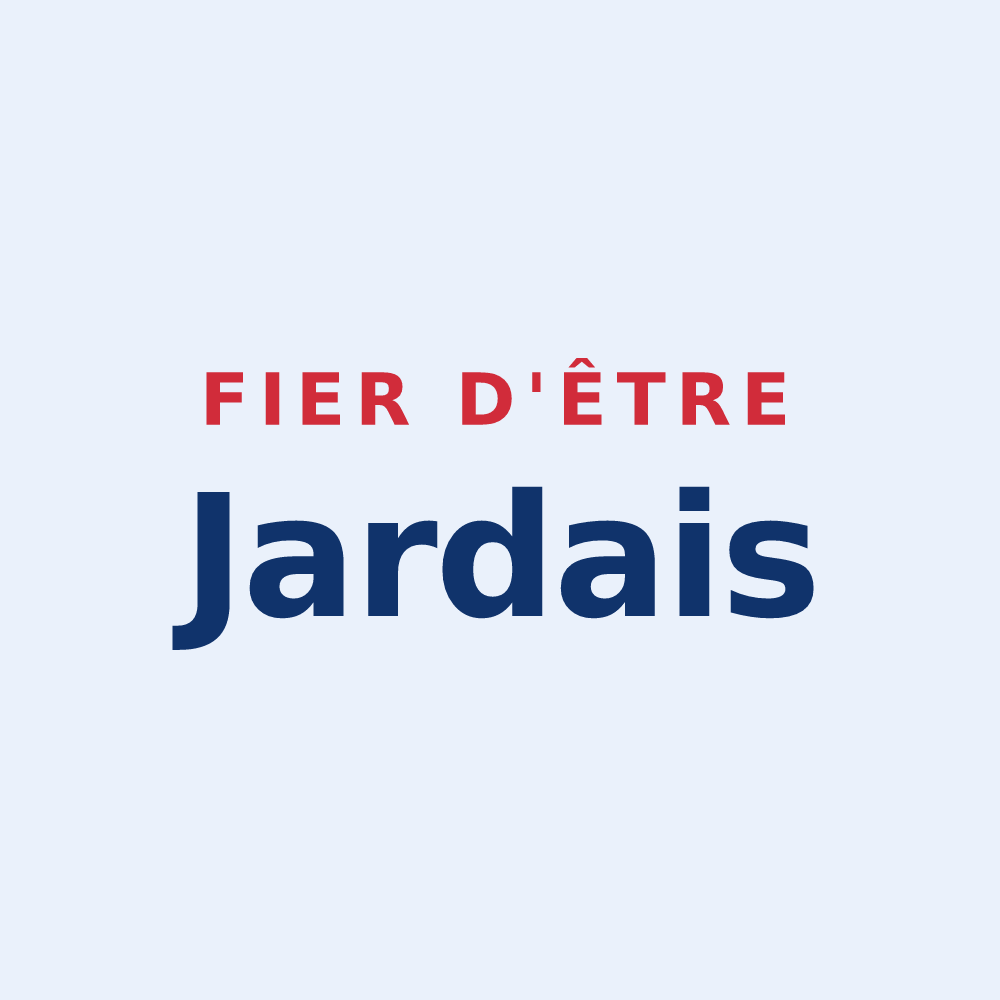 Sticker « Fier d'être Jardais » — design pour Jard-sur-Mer