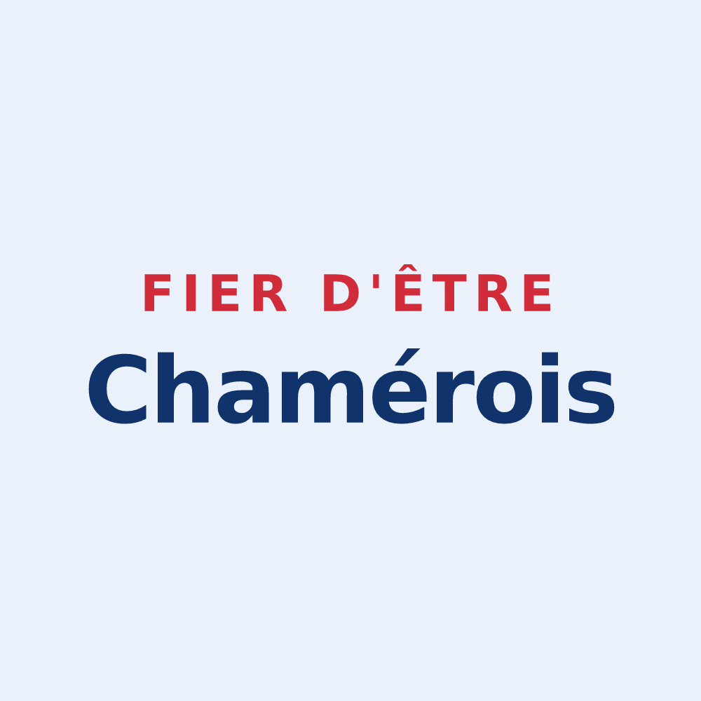 Sticker « Fier d'être Chamérois » — design pour Jarménil