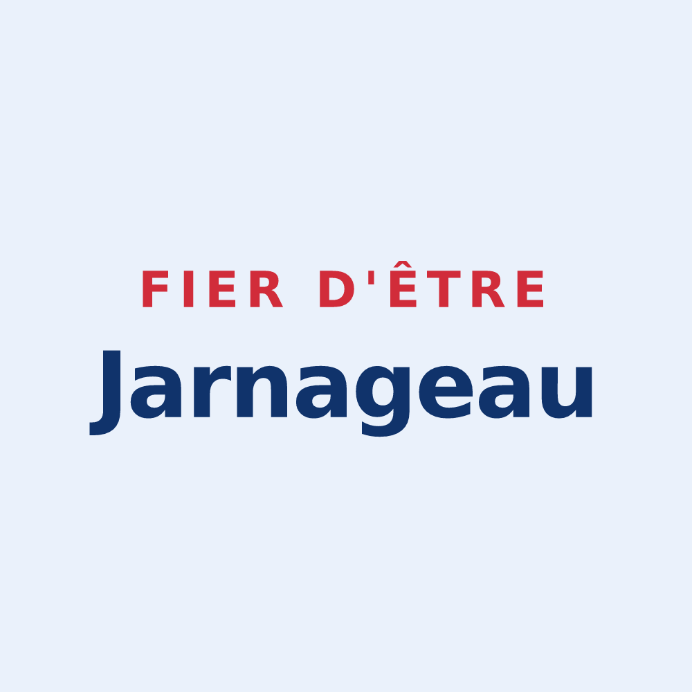 Sticker « Fier d'être Jarnageau » — design pour Jarnages