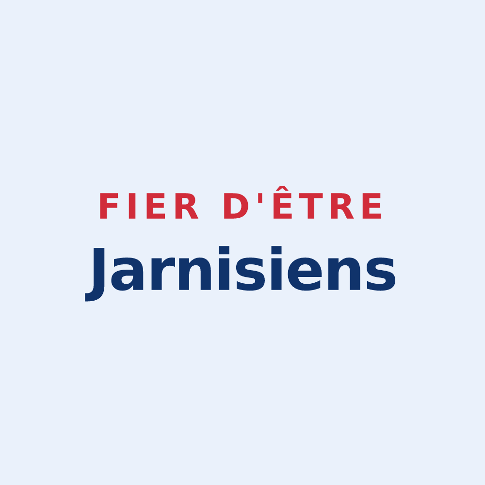 Sticker « Fier d'être Jarnisiens » — design pour Jarny