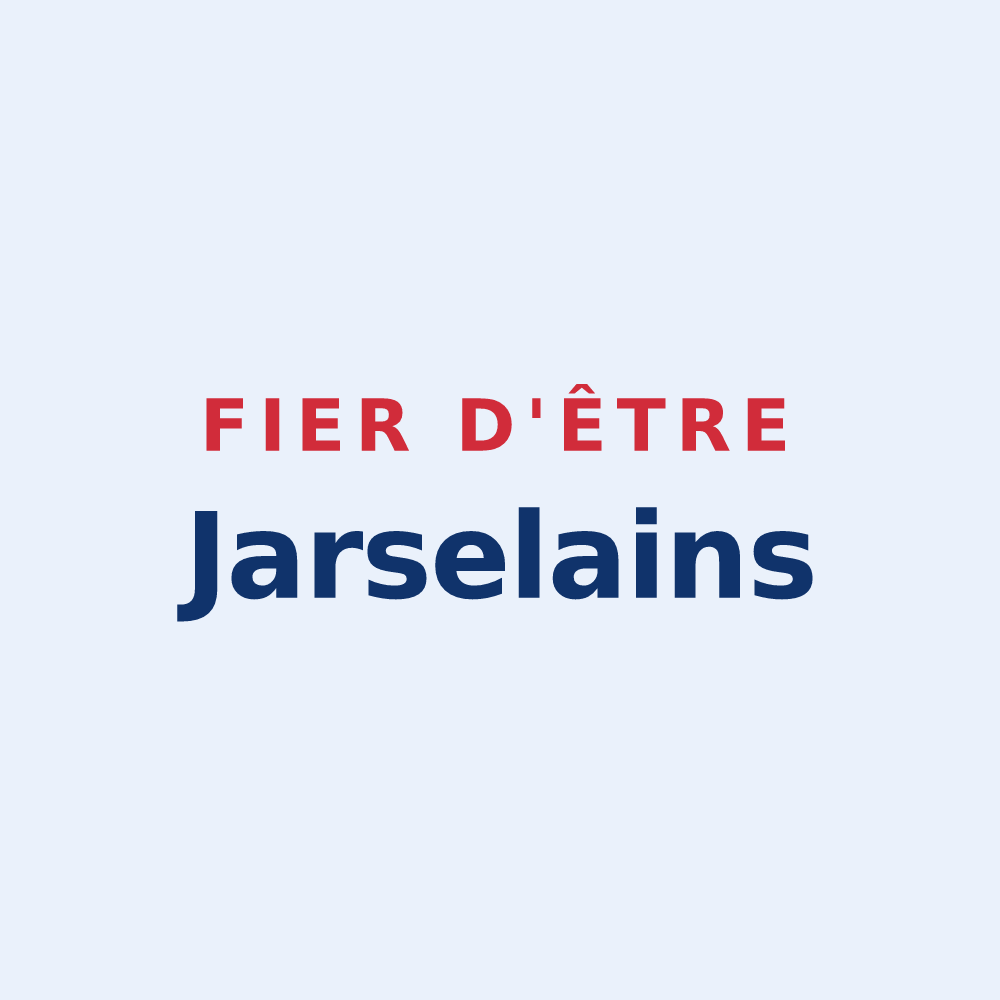 Sticker « Fier d'être Jarselains » — design pour Jarsy