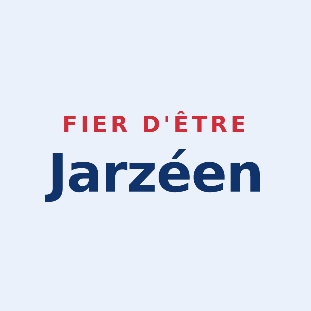Sticker « Fier d'être Jarzéen » — design pour Jarzé Villages