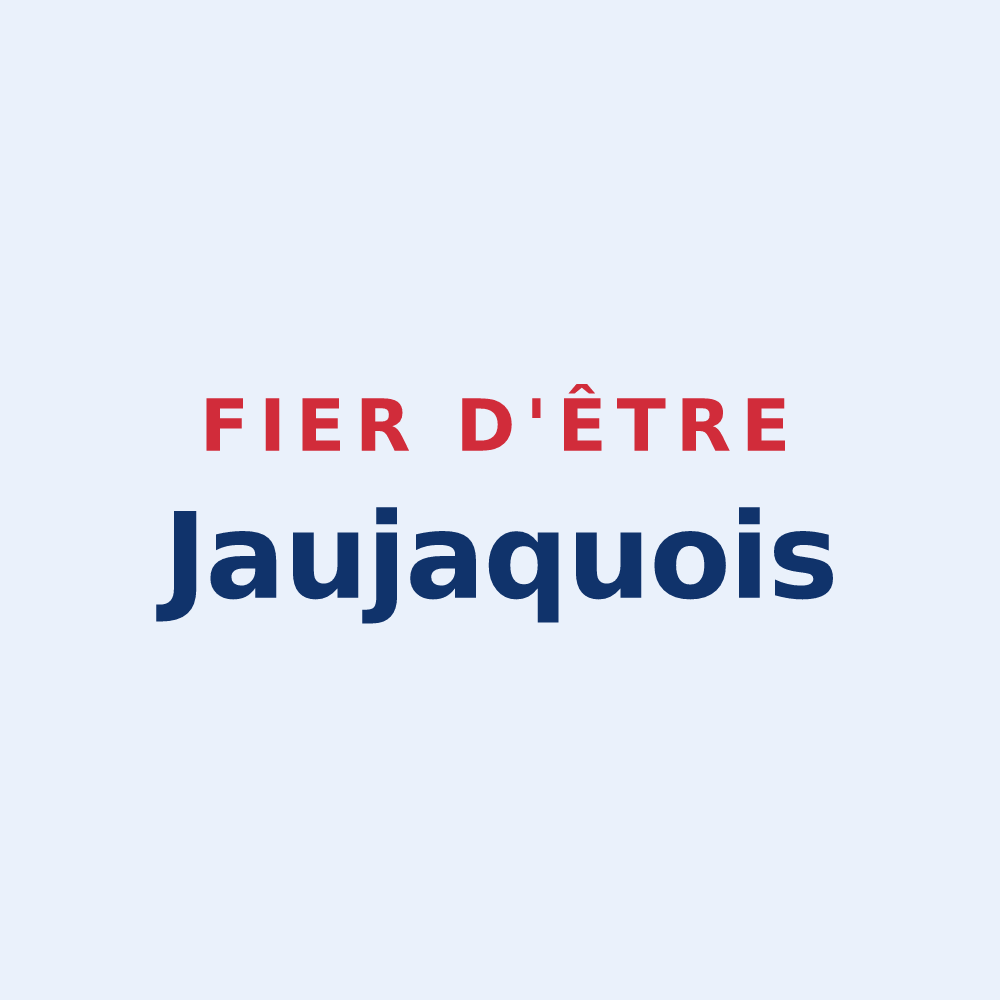 Sticker « Fier d'être Jaujaquois » — design pour Jaujac