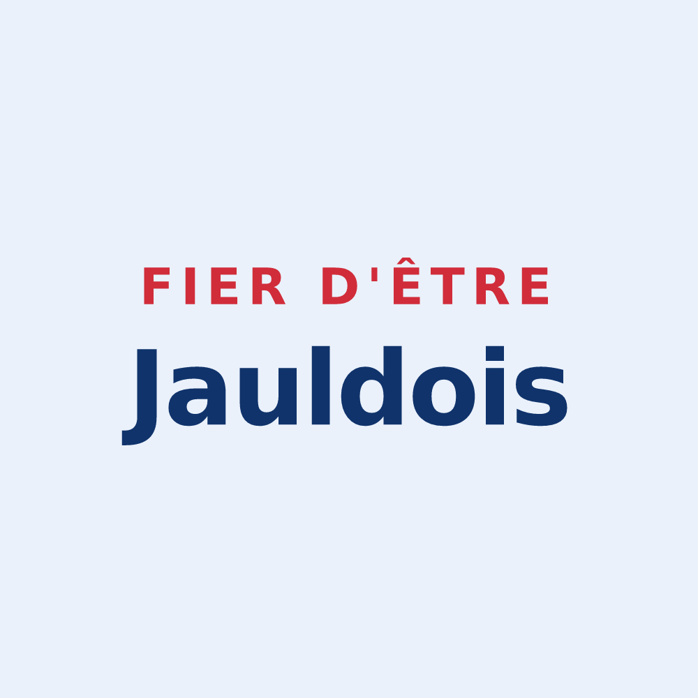 Sticker « Fier d'être Jauldois » — design pour Jauldes