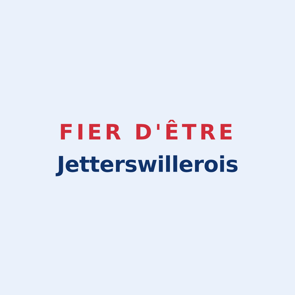 Sticker « Fier d'être Jetterswillerois » — design pour Jetterswiller
