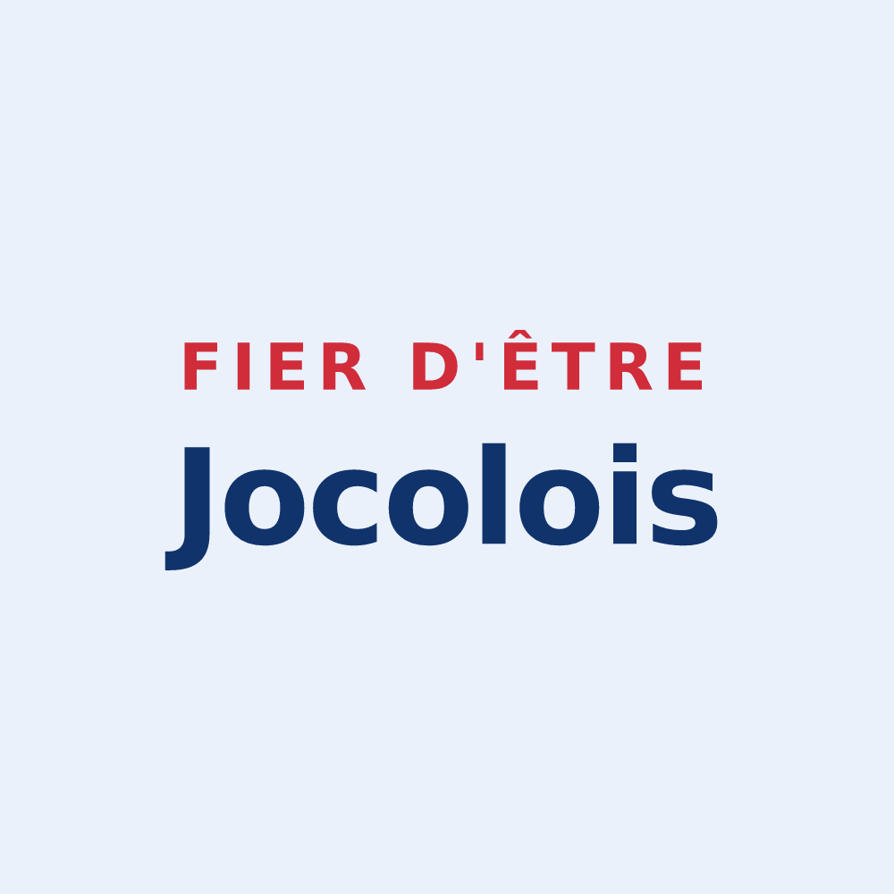 Sticker « Fier d'être Jocolois » — design pour Jeu-les-Bois