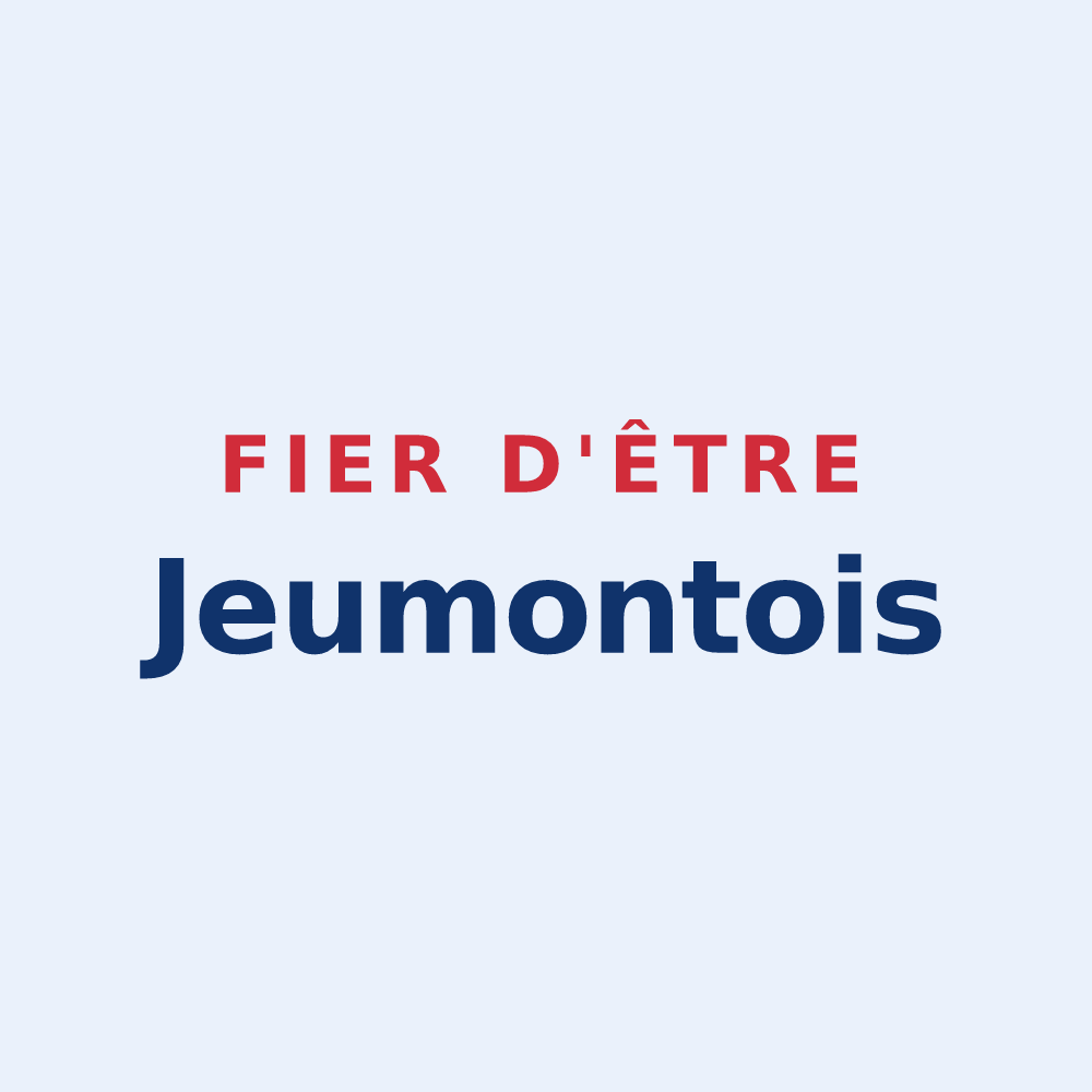 Sticker « Fier d'être Jeumontois » — design pour Jeumont