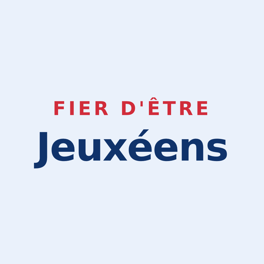 Sticker « Fier d'être Jeuxéens » — design pour Jeuxey