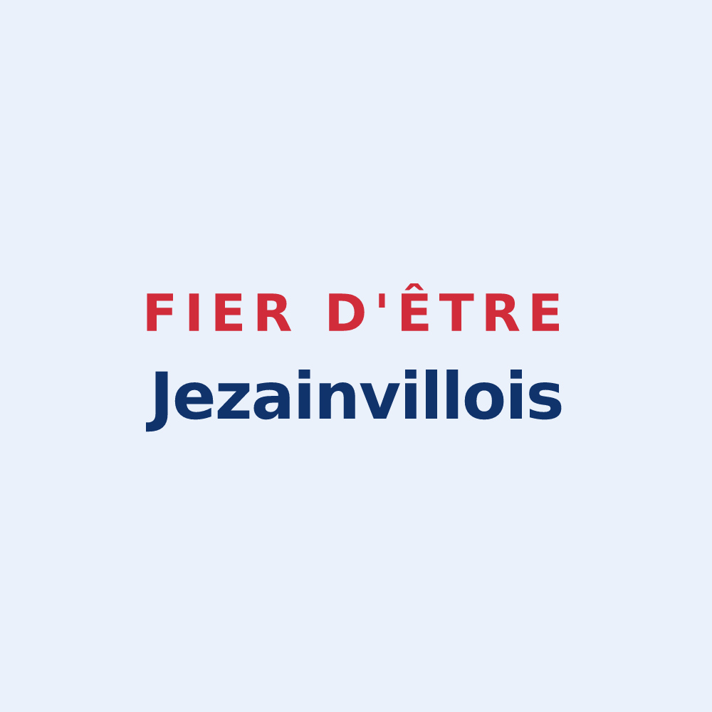 Sticker « Fier d'être Jezainvillois » — design pour Jezainville