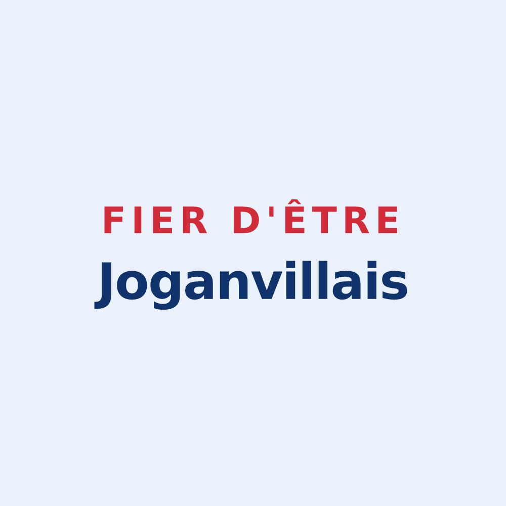 Sticker « Fier d'être Joganvillais » — design pour Joganville