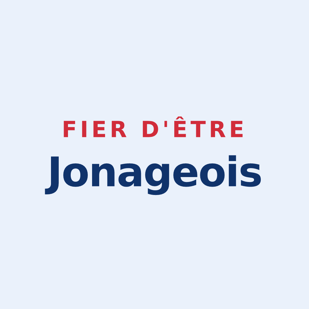 Sticker « Fier d'être Jonageois » — design pour Jonage