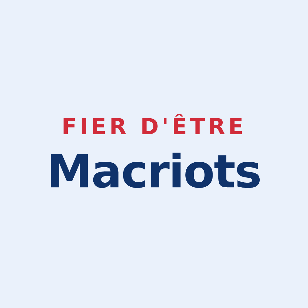 Sticker « Fier d'être Macriots » — design pour Jonchery-sur-Suippe