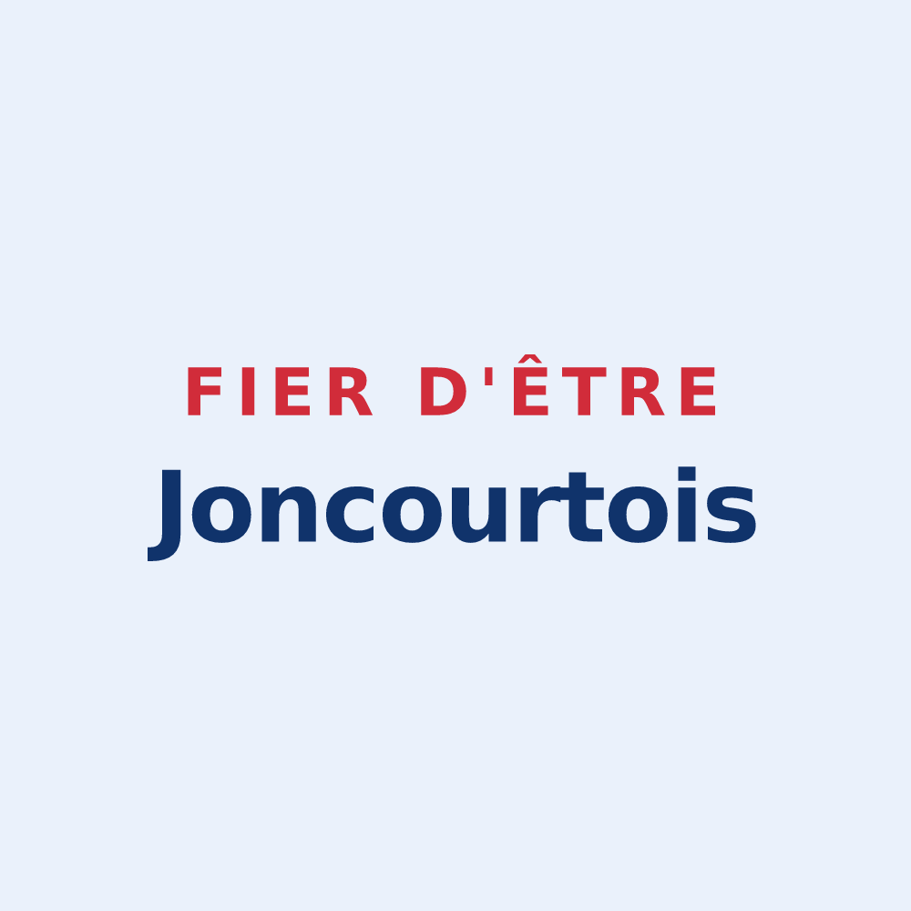 Sticker « Fier d'être Joncourtois » — design pour Joncourt