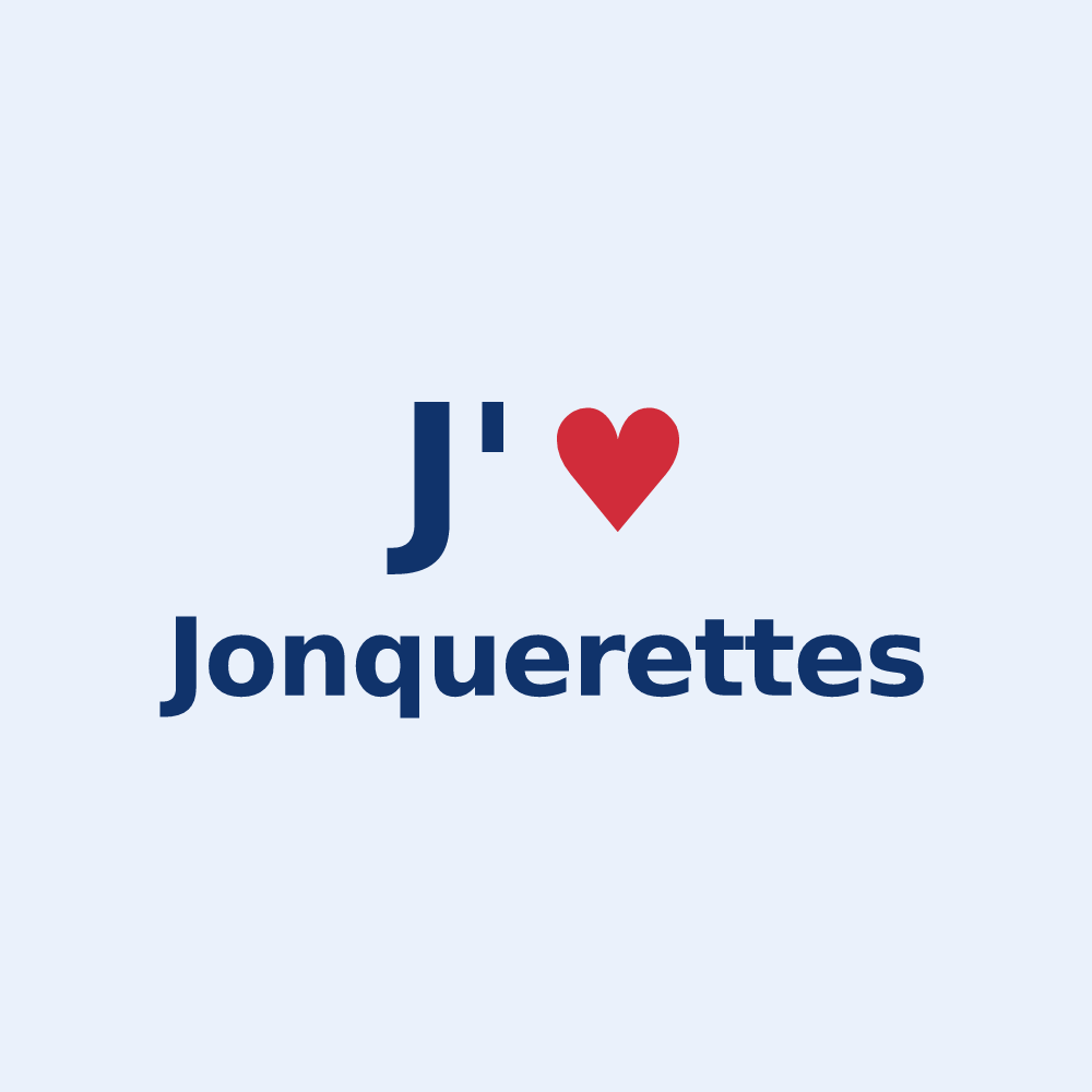 Sticker personnalisé Jonquerettes — design J'aime Jonquerettes