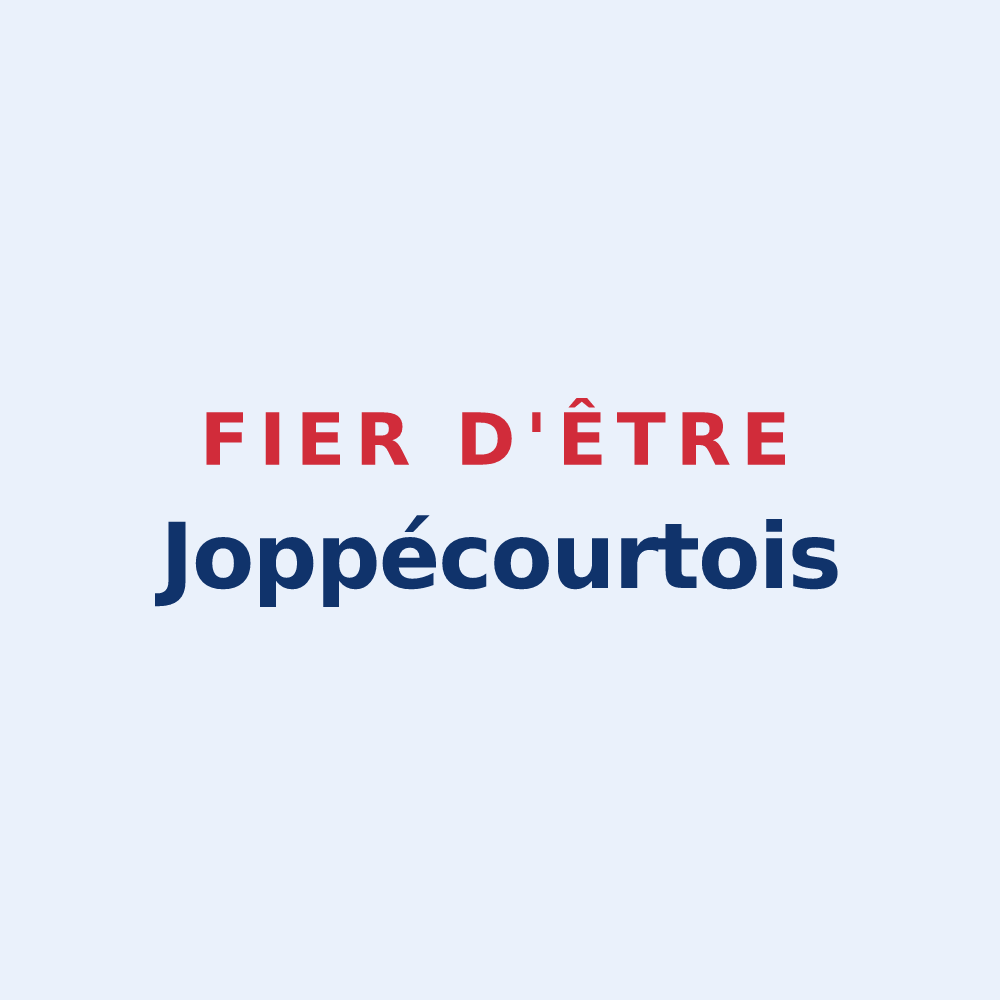 Sticker « Fier d'être Joppécourtois » — design pour Joppécourt