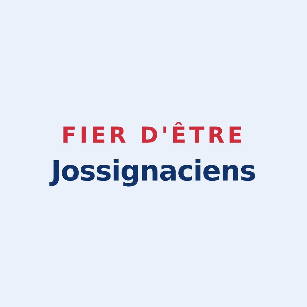 Sticker « Fier d'être Jossignaciens » — design pour Jossigny