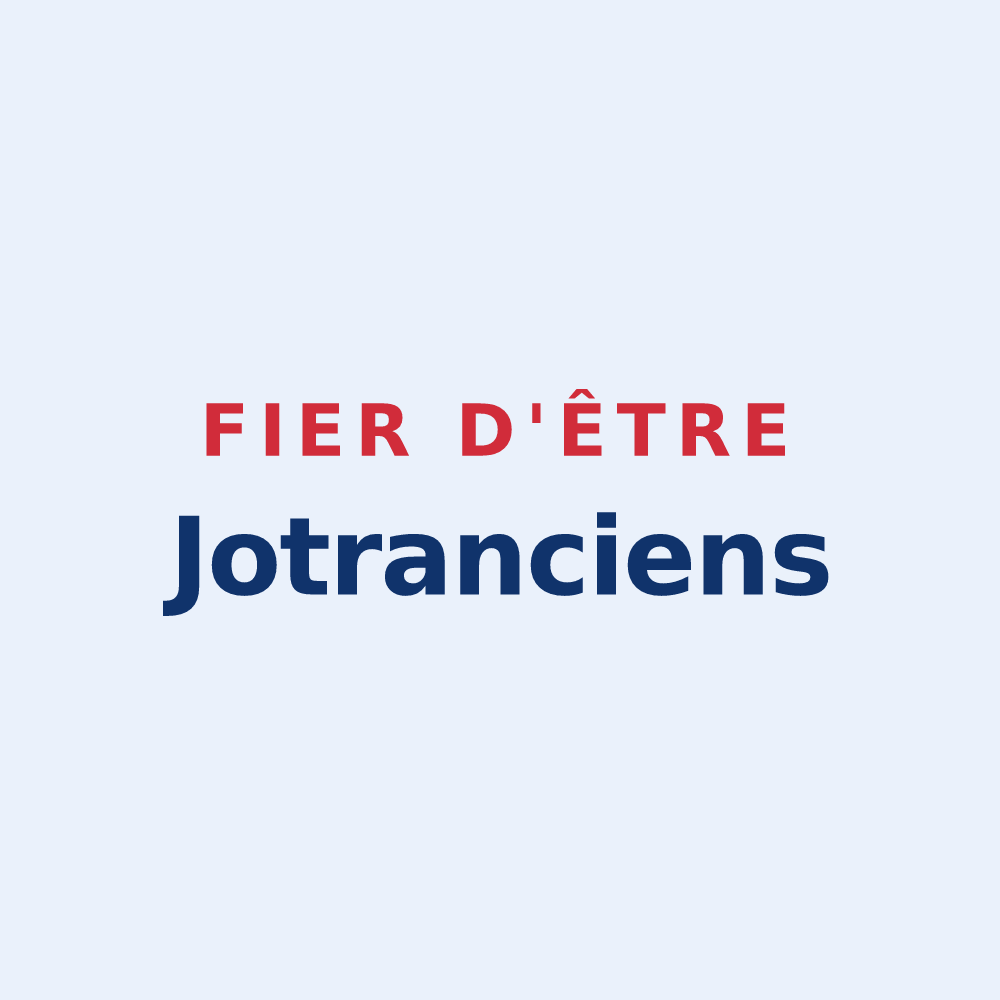 Sticker « Fier d'être Jotranciens » — design pour Jouarre