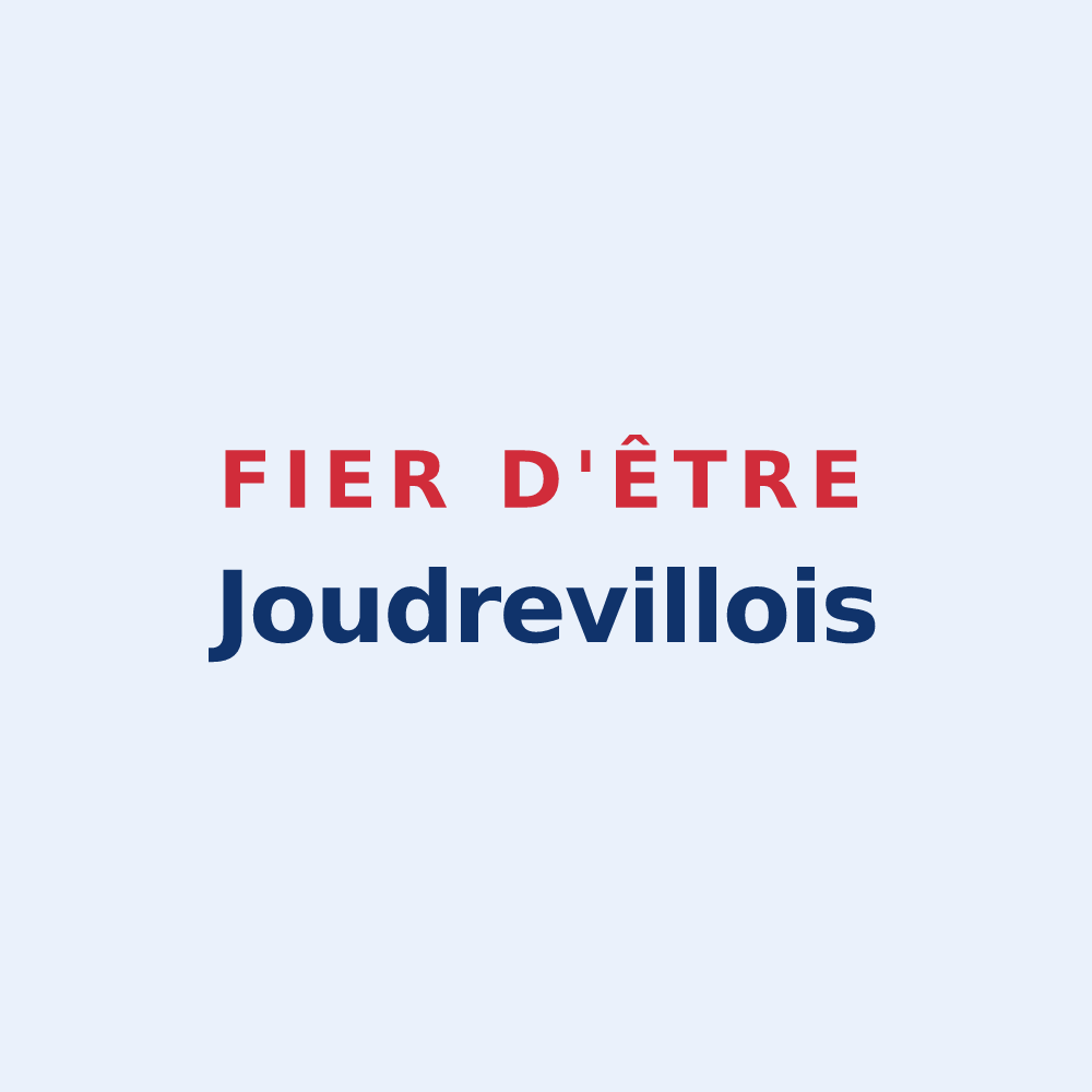 Sticker « Fier d'être Joudrevillois » — design pour Joudreville
