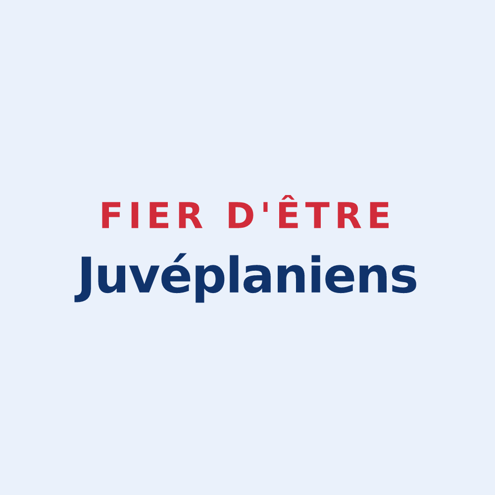 Sticker « Fier d'être Juvéplaniens » — design pour Joué-du-Plain