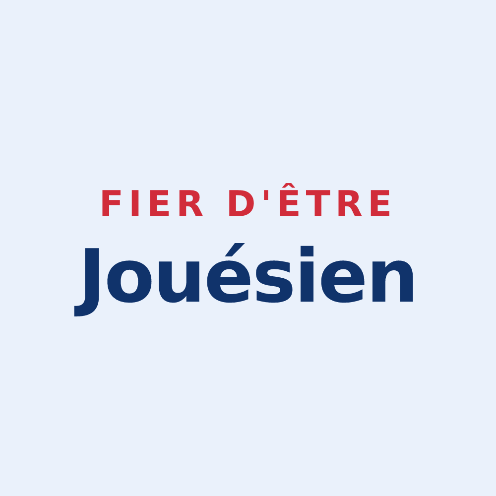 Sticker « Fier d'être Jouésien » — design pour Joué-en-Charnie