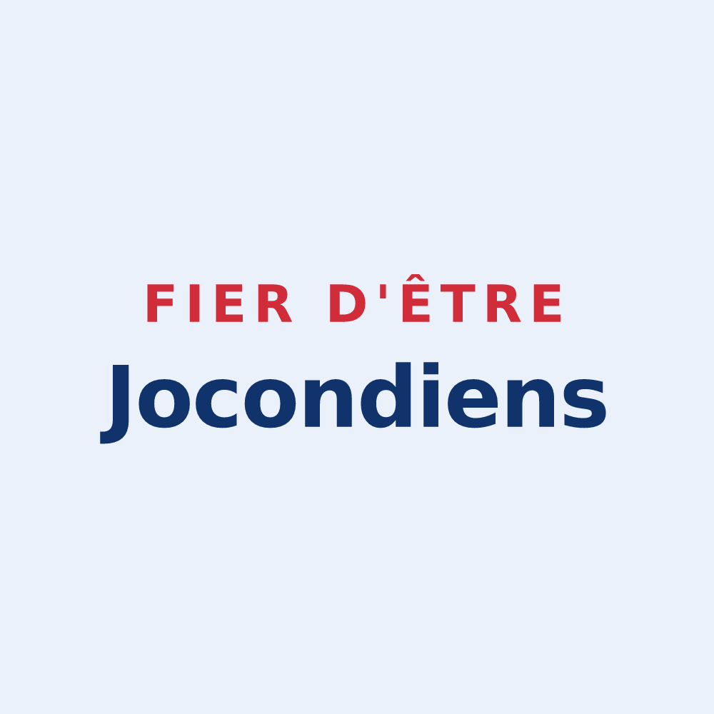 Sticker « Fier d'être Jocondiens » — design pour Joué-lès-Tours