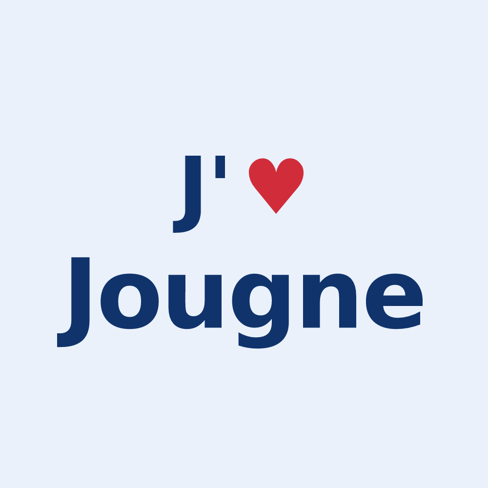Sticker personnalisé Jougne — design J'aime Jougne
