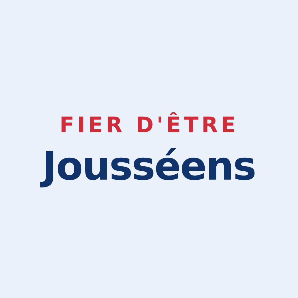 Sticker « Fier d'être Jousséens » — design pour Joussé