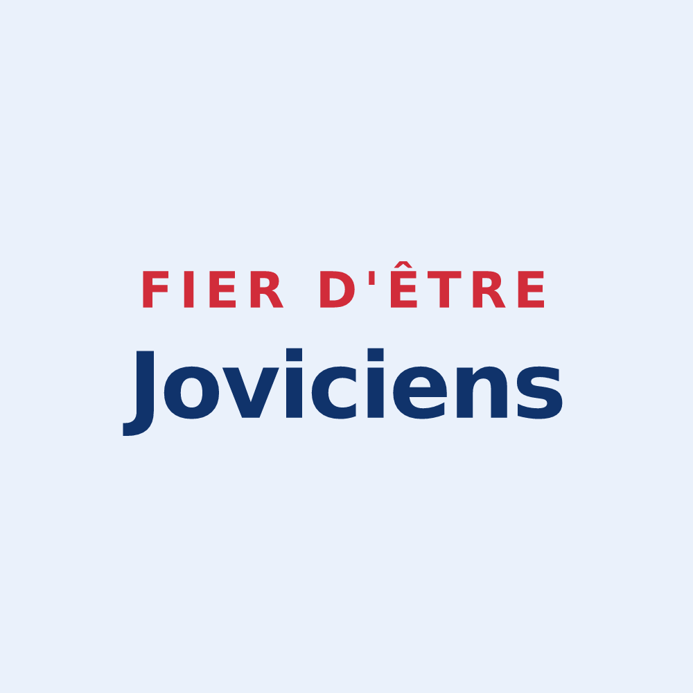 Sticker « Fier d'être Joviciens » — design pour Jouy-le-Châtel