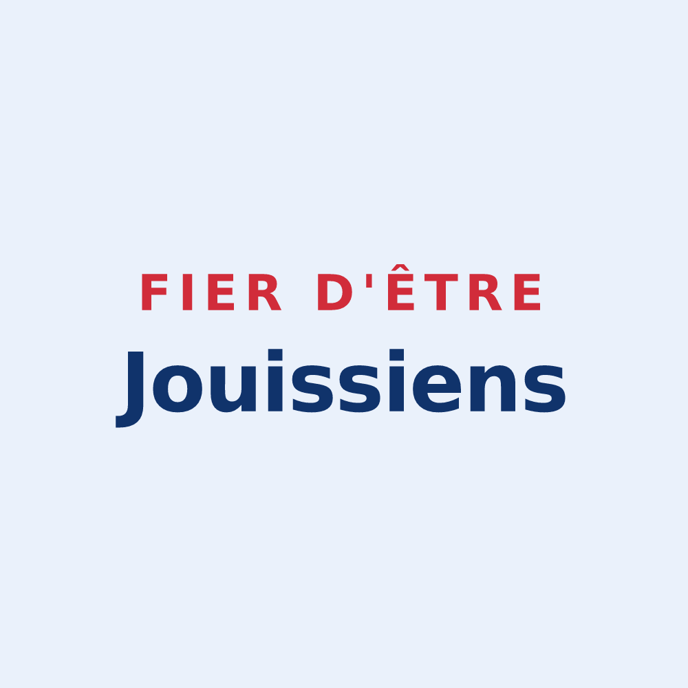 Sticker « Fier d'être Jouissiens » — design pour Jouy-lès-Reims