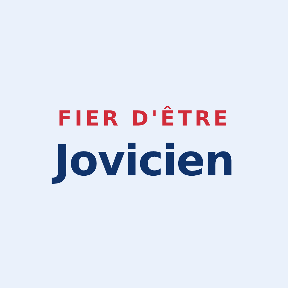 Sticker « Fier d'être Jovicien » — design pour Jouy-sur-Eure