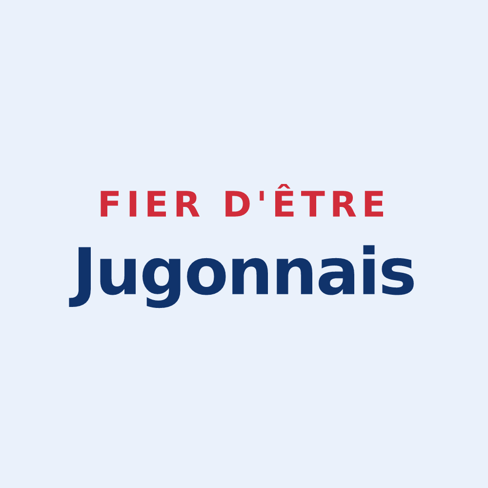 Sticker « Fier d'être Jugonnais » — design pour Jugon-les-Lacs