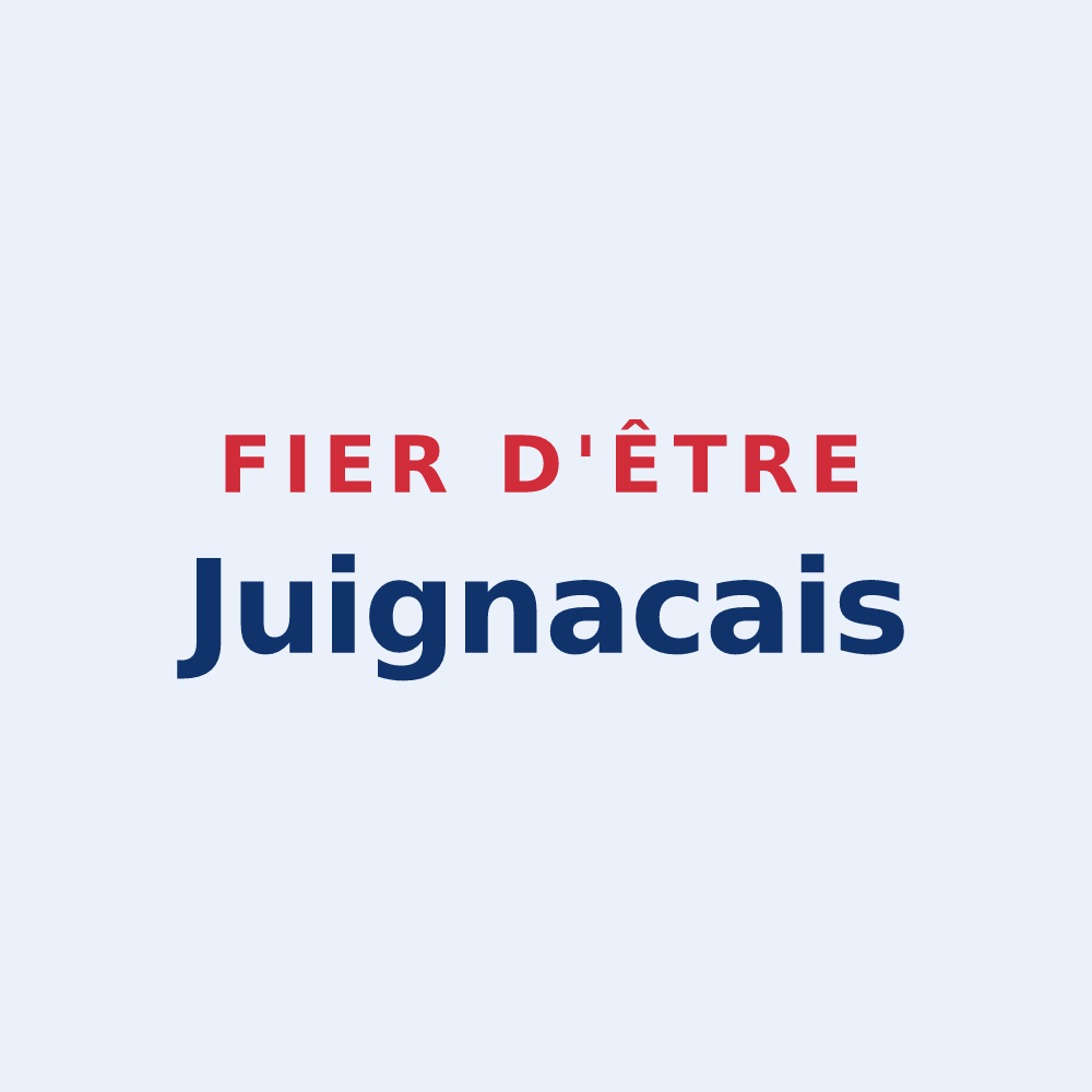 Sticker « Fier d'être Juignacais » — design pour Juignac