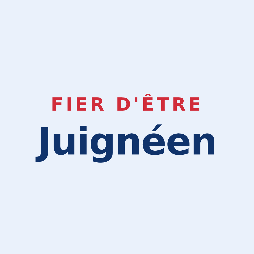 Sticker « Fier d'être Juignéen » — design pour Juigné-sur-Sarthe