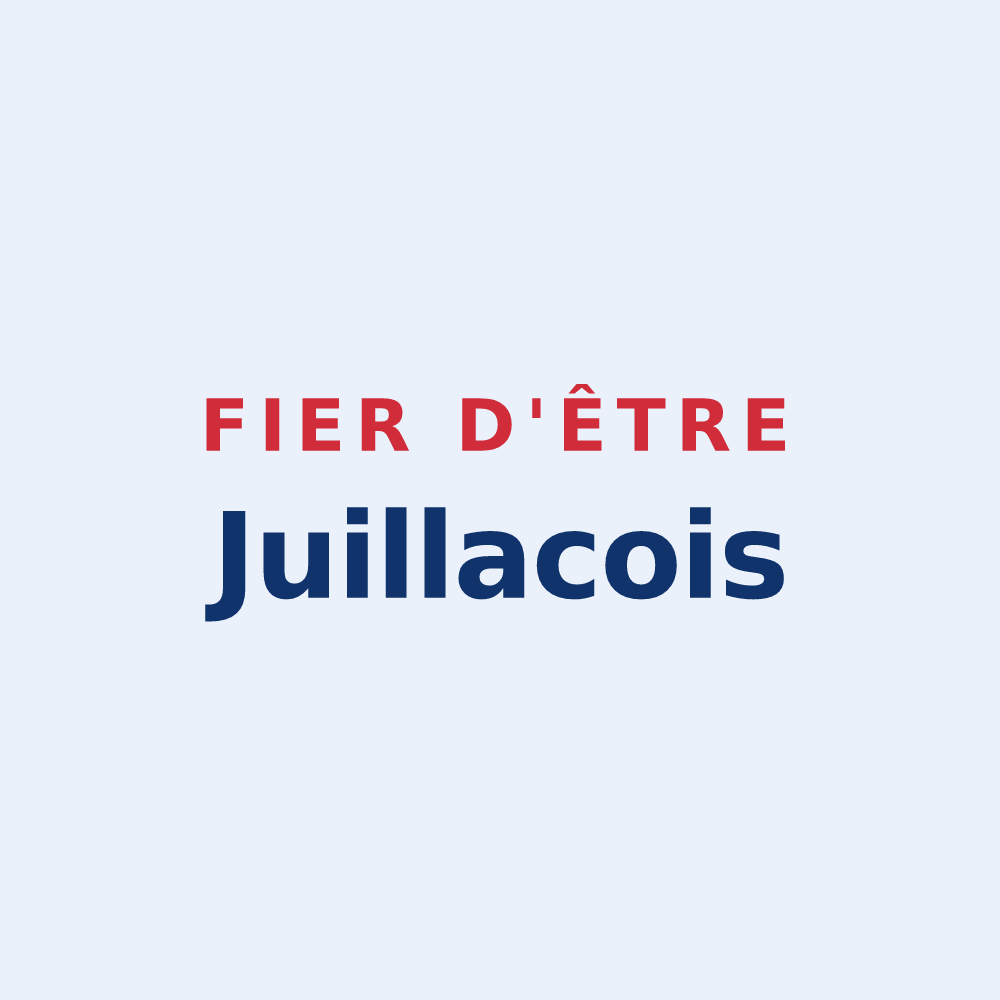 Sticker « Fier d'être Juillacois » — design pour Juillac