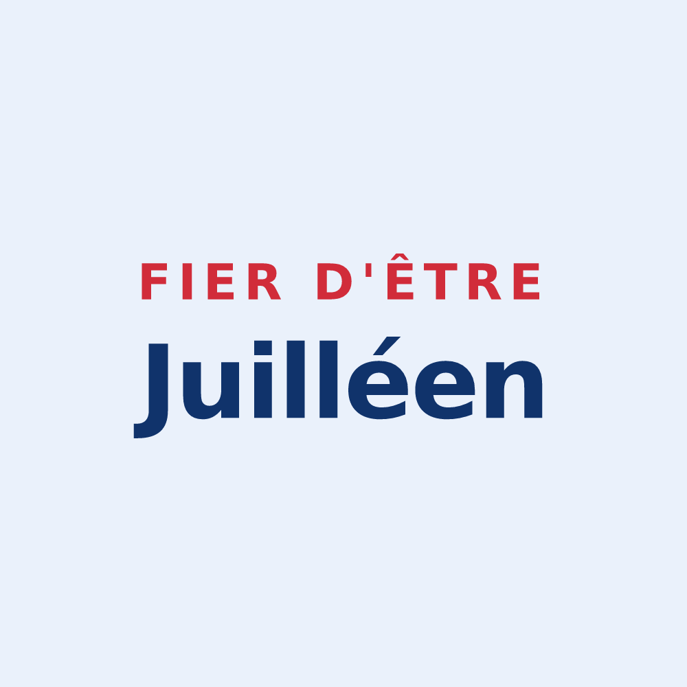 Sticker « Fier d'être Juilléen » — design pour Juillé