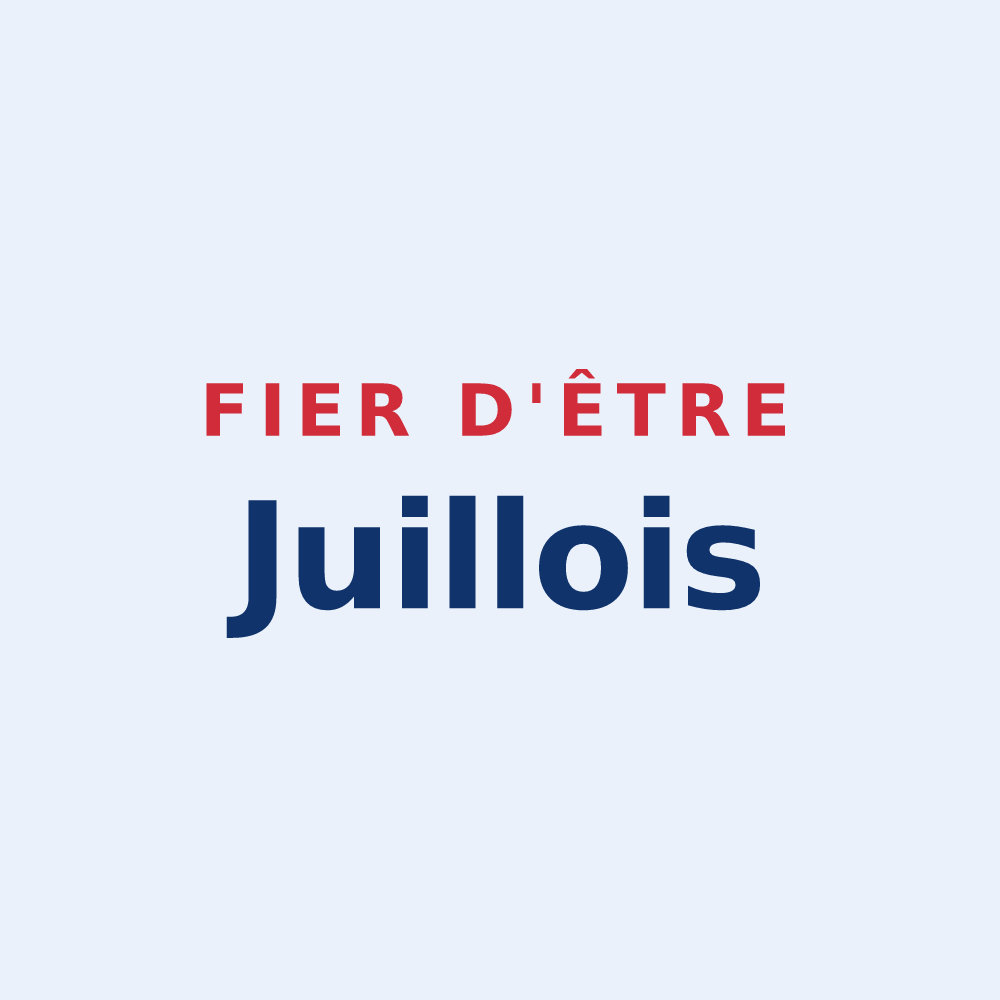 Sticker « Fier d'être Juillois » — design pour Juilles
