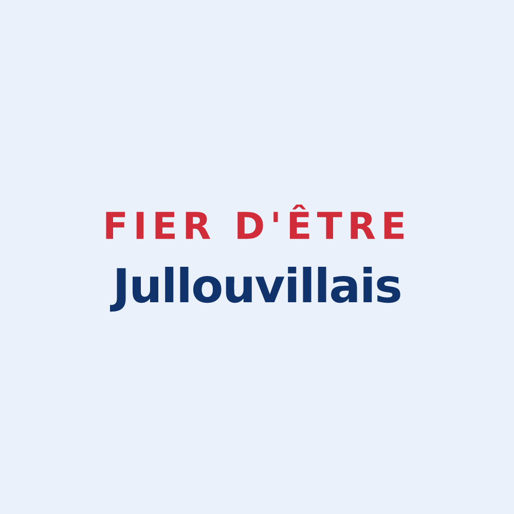 Sticker « Fier d'être Jullouvillais » — design pour Jullouville