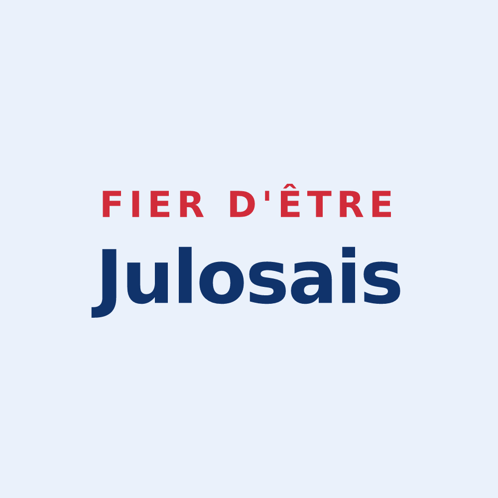 Sticker « Fier d'être Julosais » — design pour Julos